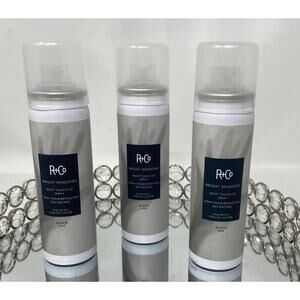 Lot of 3 ~R+Co BRIGHT SHADOWS Root Touch-Up Spray BLACK 1.5oz
